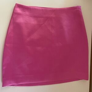 satin mini skirt